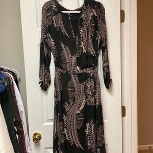 Free people boho style maxi dress